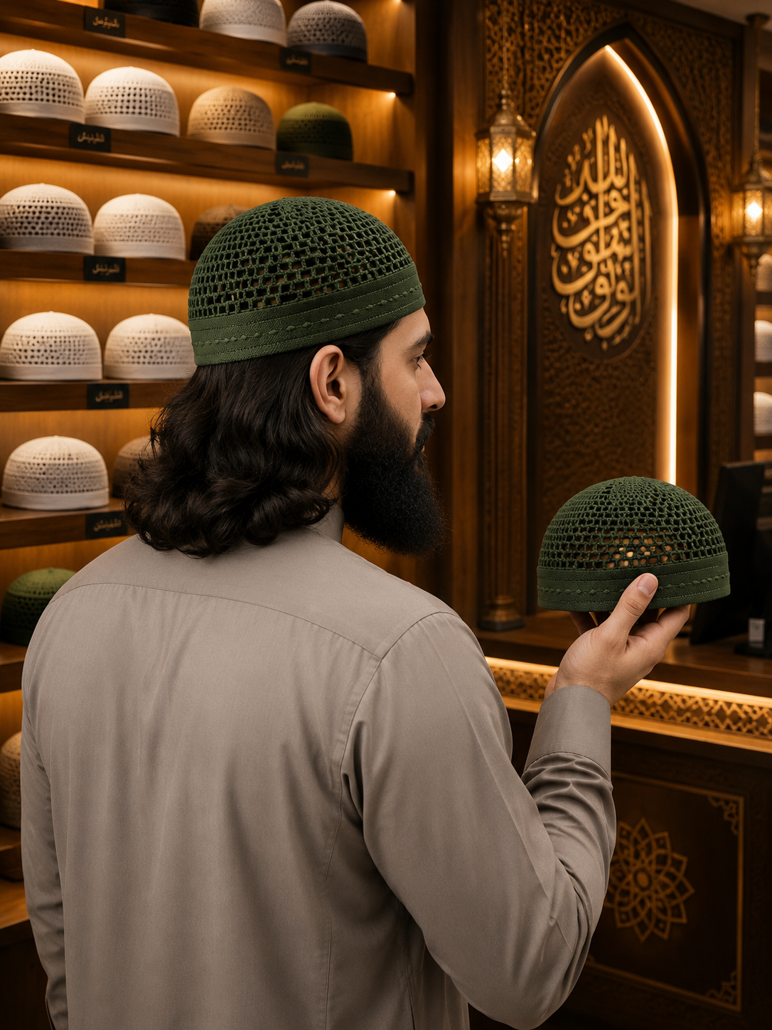 KUFI CAP GREEN