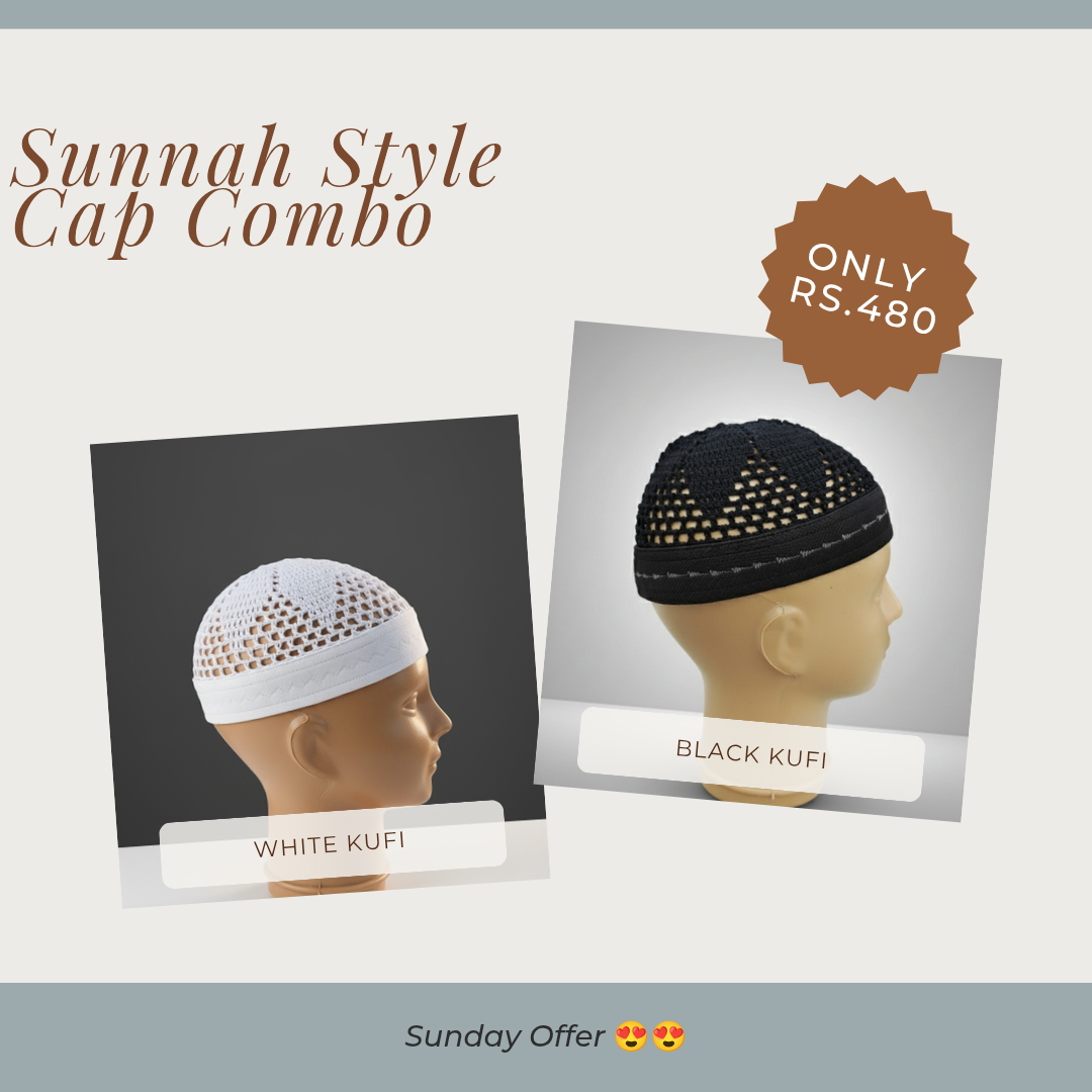 Sunnah Style Cap Combo