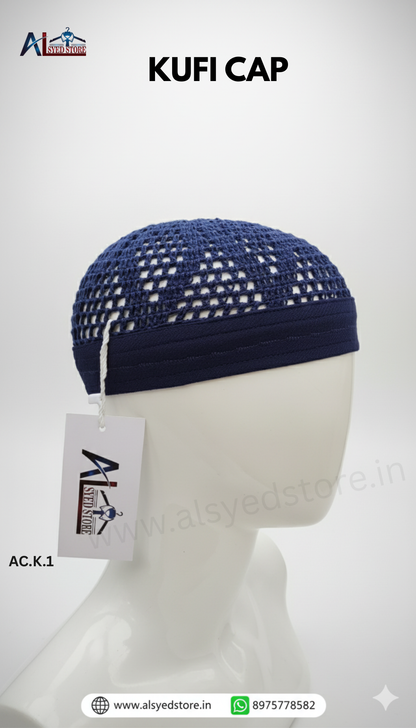 KUFI CAP BLUE
