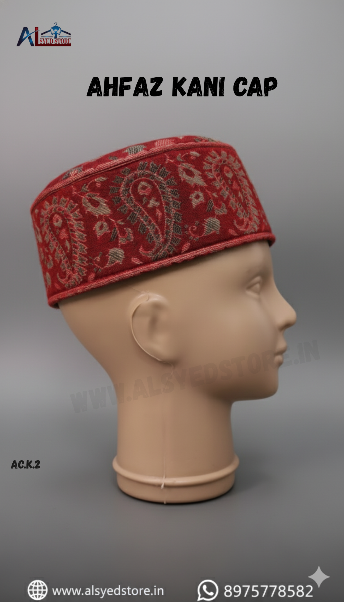 AHFAZ KANI CAP
