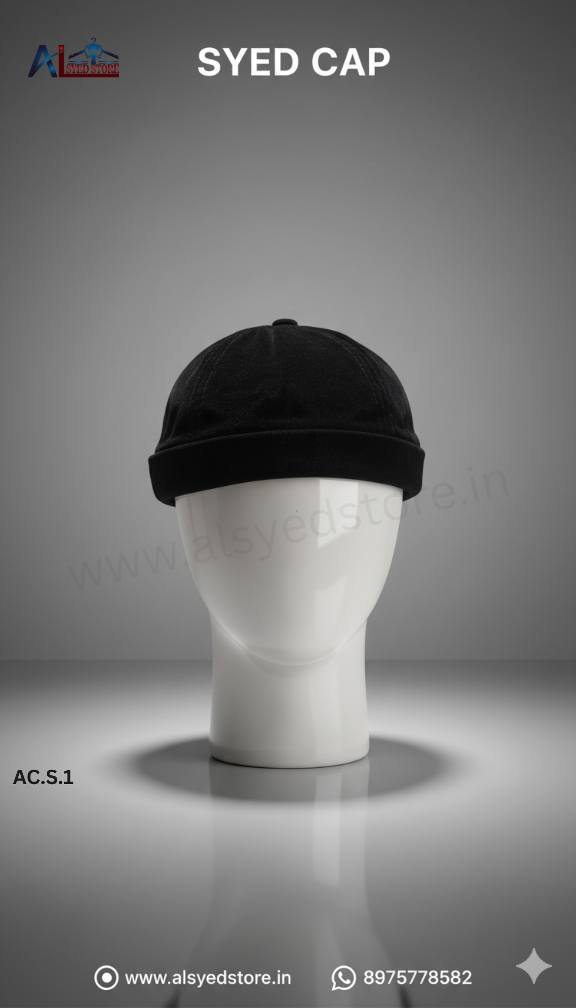 SYED CAP BLACK