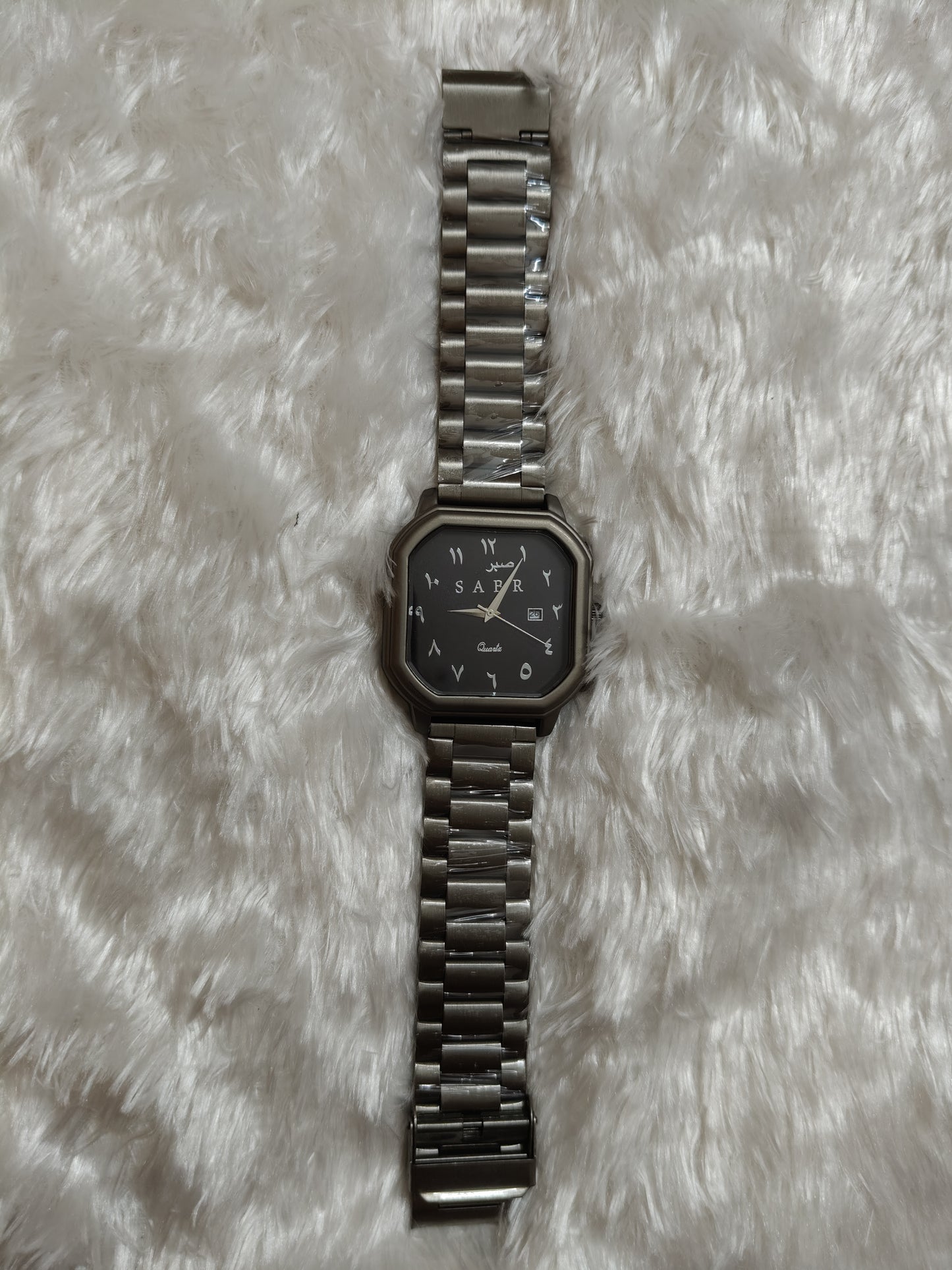 BLACK KUFI CAP/ ONE MILLION ATTAR / SABR WATCH CAMBO