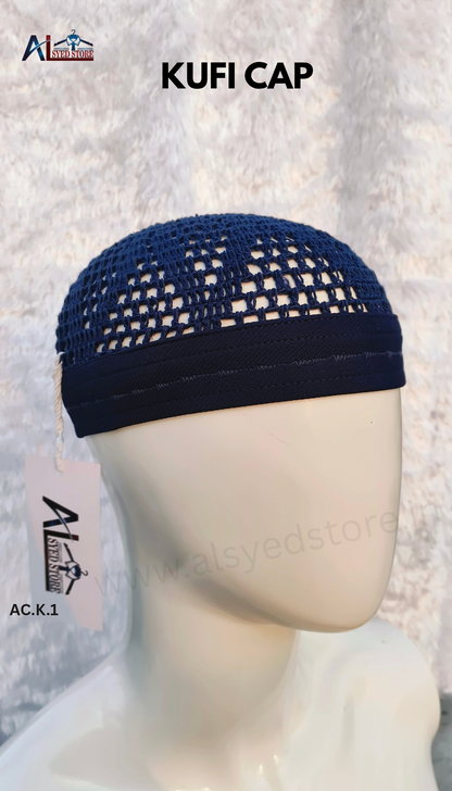 KUFI CAP BLUE