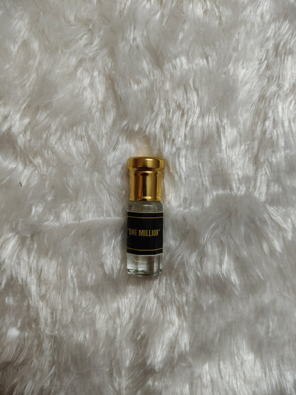 BLACK KUFI CAP/ ONE MILLION ATTAR / SABR WATCH CAMBO
