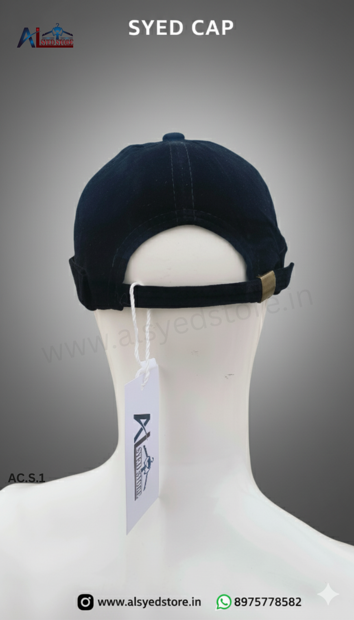 SYED CAP BLACK