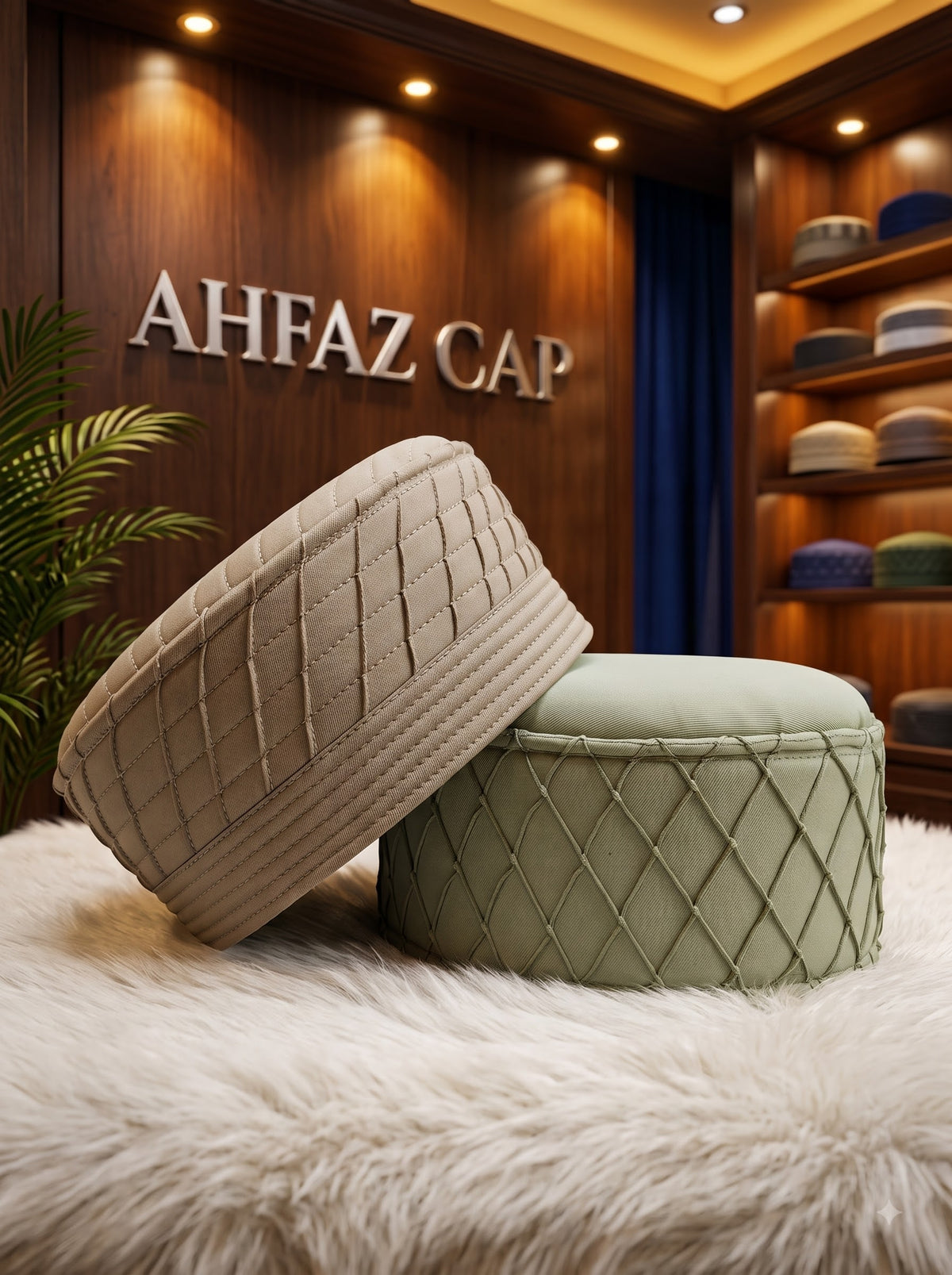 Ahfaz Cap Combo/ Islamic Cap / premium Quality Namaz Cap