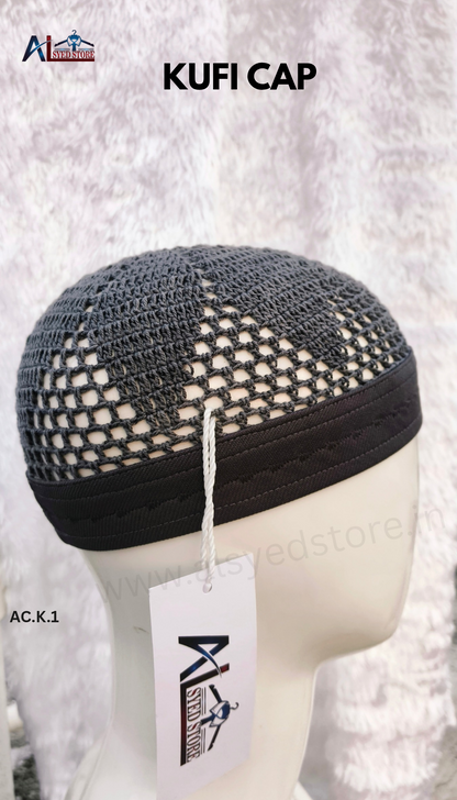 KUFI CAP GREY