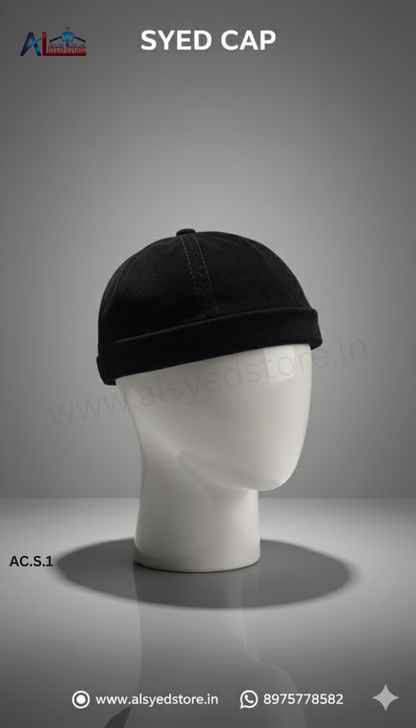 SYED CAP BLACK
